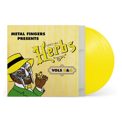 MF DOOM - Metal Fingers Presents: Special Herbs Vol. 3 & 4 [Lemon Yellow LP]