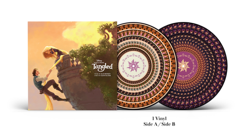 Songs From Tangled: 15th Anniversary - O.S.T. (Uk) - Songs From Tangled: 15th Anniversary [Zoetrope LP] - Pale Blue Dot Records