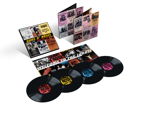 Guns N' Roses - Live Era '87 - '93 [4LP Deluxe] - Pale Blue Dot Records