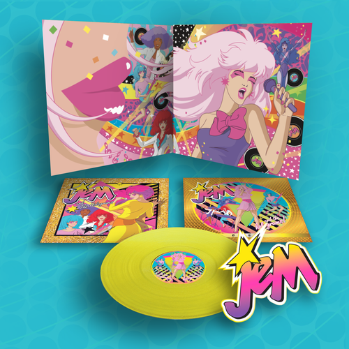 Jem And The Holograms - Jem And The Holograms (Deluxe) [Lemonade Glitter LP] - Pale Blue Dot Records