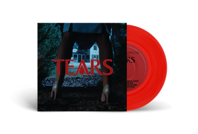the album cover for Sabrina Carpenter - Tears [Indie Exclusive Red 7 inch Single]