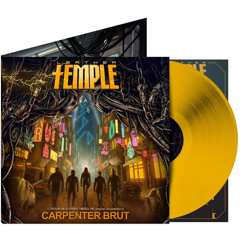 Carpenter Brut - Leather Temple [Indie Exclusive Yellow] - Pale Blue Dot Records