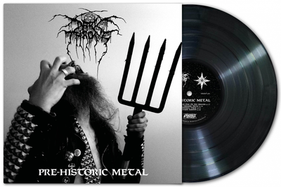 the album cover for Darkthrone - Pre-Historic Metal