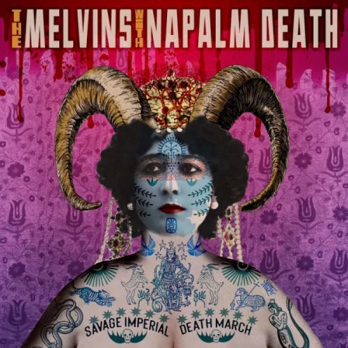 Melvins / Napalm Death - Savage Imperial Death March [Indie Exclusive Purple] - Pale Blue Dot Records