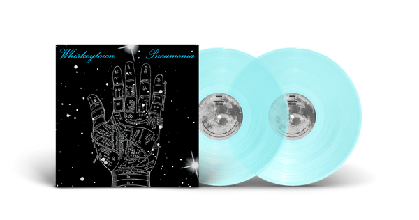 the album cover for Whiskeytown - Pneumonia (25 Year Anniversary) [Clearwater Blue]