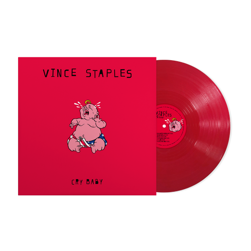 Vince Staples - Cry Baby [Indie Exclusive Red] - Pale Blue Dot Records