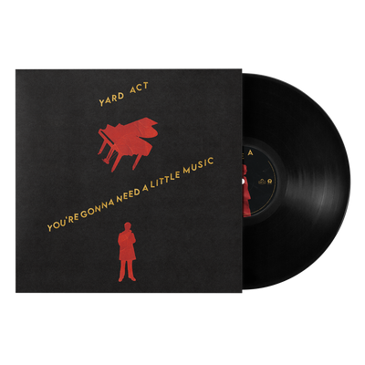 the album cover for Yard Act - You're Gonna Need A Little Music [Black]