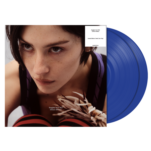 the album cover for Gracie Abrams - Daughter From Hell [Cobalt]
