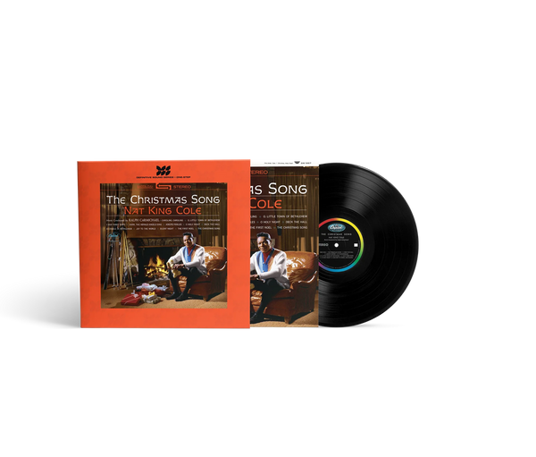 the album cover for Nat King Cole - The Christmas Song (DSS One-Step Vinyl) [180g LP]