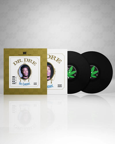 the album cover for Dr. Dre - The Chronic (DSS One-Step Vinyl) [180g 2 LP]