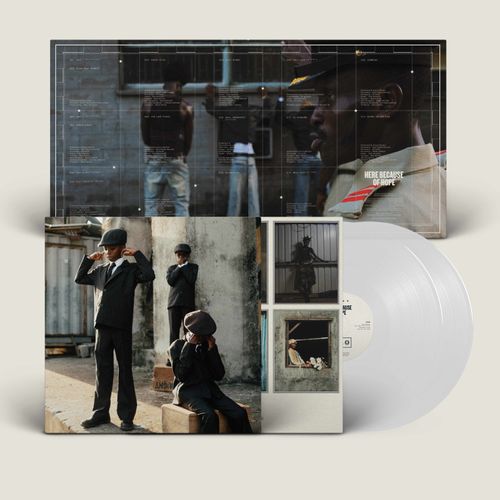 Ezra Collective - Here Because Of Hope [Indie Exclusive Translucent White] - Pale Blue Dot Records