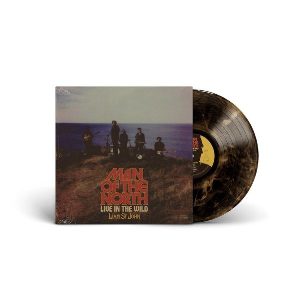 the album cover for Liam St. John - Man Of The North (Live In The Wild) [Earth]