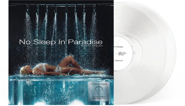 the album cover for Naomi Sharon - No Sleep In Paradise