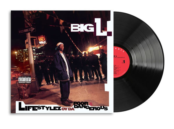 the album cover for Big L - Lifestylez Ov Da Poor & Dangerous