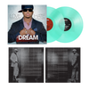 the album cover for The-Dream - Love/Hate [Transparent Sea Glass]