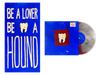 the album cover for Hey, Nothing - Hound [Red Smoke Split Color]