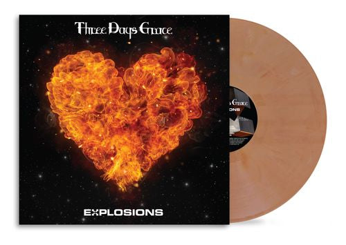 Three Days Grace - Explosions [Orange] - Pale Blue Dot Records