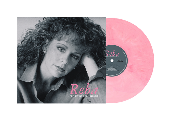 the album cover for Reba McEntire - For My Broken Heart [Bubblegum]
