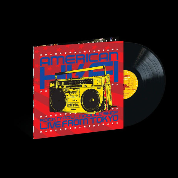 the album cover for American Hi-Fi - Rock N' Roll Noodle Shop: Live From Tokyo