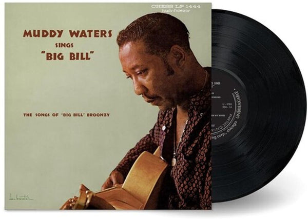 the album cover for Muddy Waters - Muddy Waters Sings Big Bill (Chess Acoustic Sound)