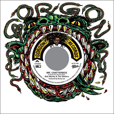 the album cover for Bob Marley - Mr. Chatterbox