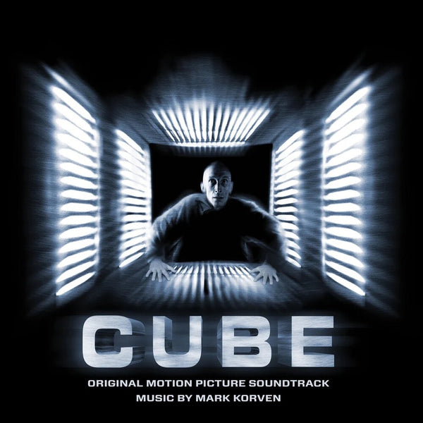 the album cover for Mark Korven  (Colv) (Red) - Cube O.S.T. - Red [Colored Vinyl] (Red)