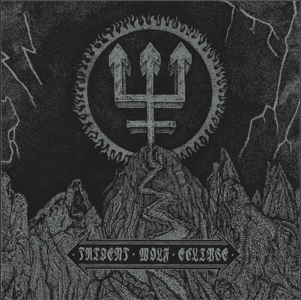 the album cover for Watain - Trident Wolf Eclipse