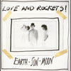 the album cover for Love And Rockets - Earth Sun Moon