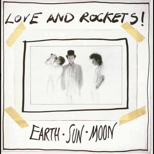 the album cover for Love And Rockets - Earth Sun Moon
