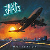 the album cover for High Spirits - Motivator - Splatter (Spla)