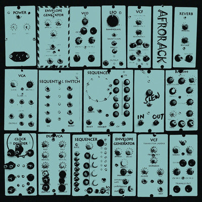 the album cover for Afrorack - Afrorack