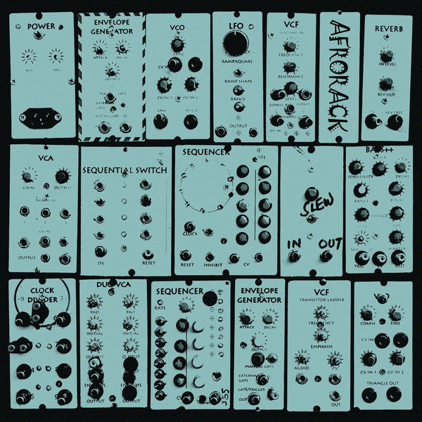 the album cover for Afrorack - Afrorack