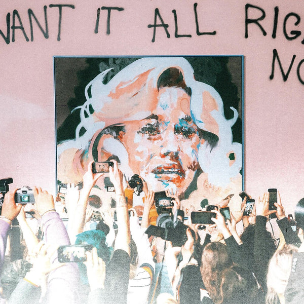 the album cover for Grouplove - I Want It All Right Now [LP]