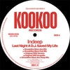 the album cover for Indeep - Last Night A D.J. Saved My Life (4 Mixes) Color Vinyl 160gm