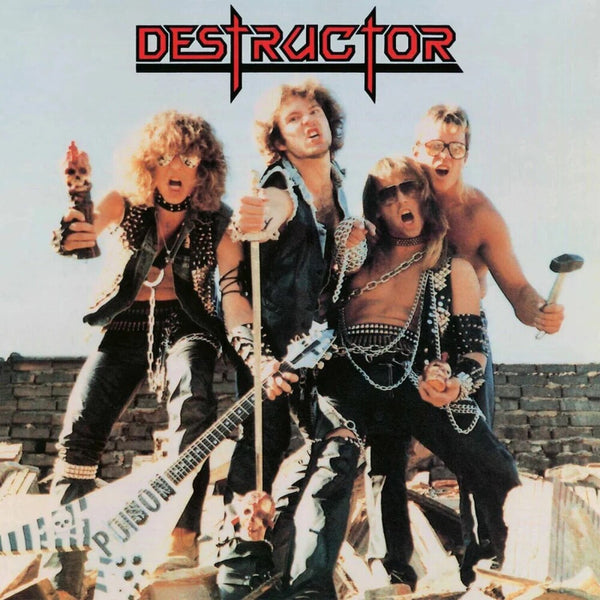 the album cover for Destructor - Maximum Destruction - Red [Colored Vinyl] (Red)