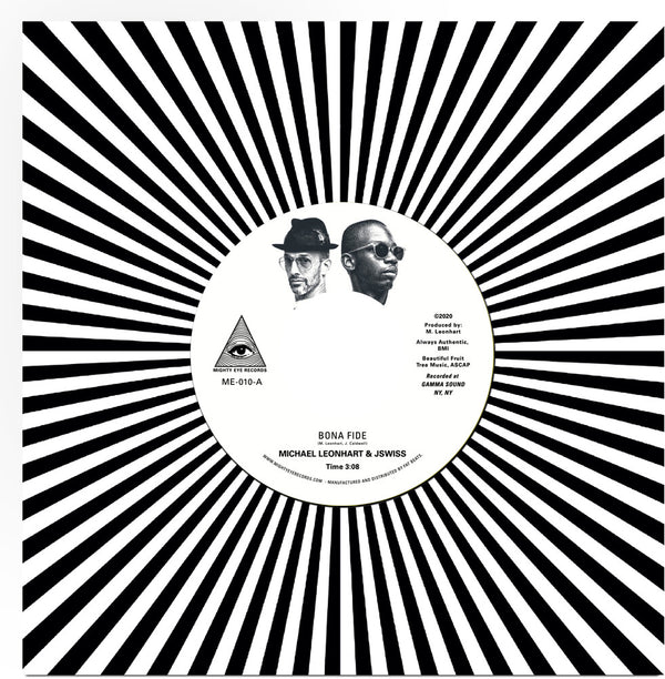 the album cover for Michael Leonhart  / J-Swiss - Bona Fide
