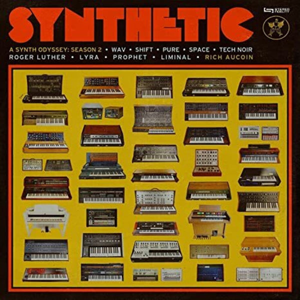 the album cover for Rich Aucoin - Synthetic Season 2