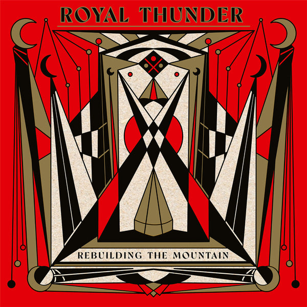 the album cover for Royal Thunder - Rebuilding The Mountain - Beige [Colored Vinyl]