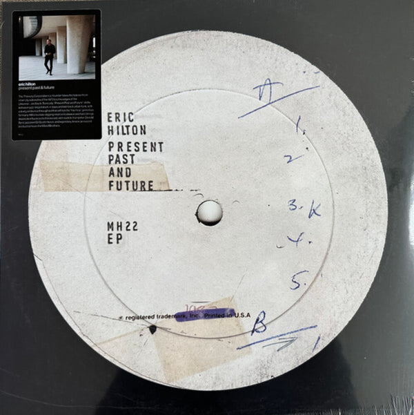 the album cover for Eric Hilton - Present Past And Future [Clear Vinyl]