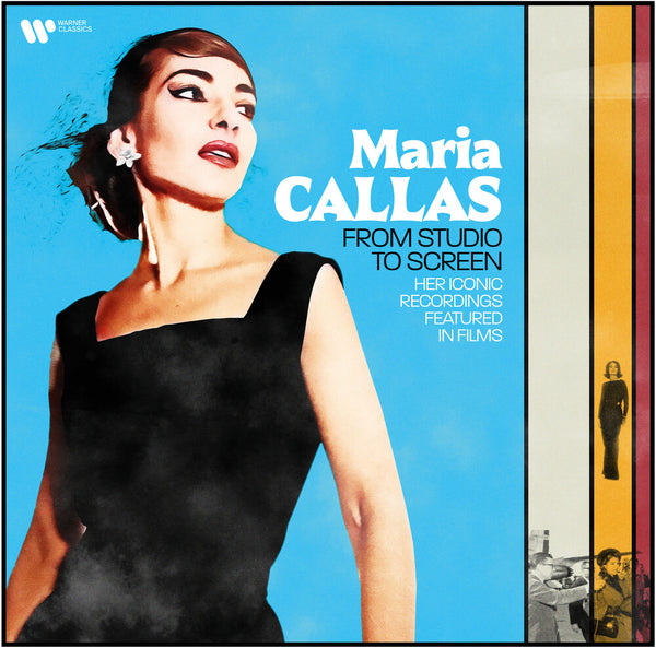 the album cover for Maria Callas - From Studio To Screen