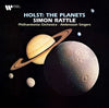 the album cover for Simon Rattle - Holst: The Planets