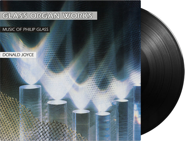 the album cover for Philip Glass  / Joyce,Donald - Glass Organ Works [180 Gram]