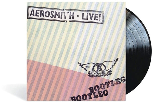 the album cover for Aerosmith - Live! Bootleg [2 LP]