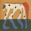 the album cover for Being Dead - When Horses Would Run - Creamsicle [Colored Vinyl]
