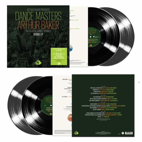 the album cover for Arthur Baker Presents Dance Masters / Various - Arthur Baker Presents Dance Masters / Various (Uk)