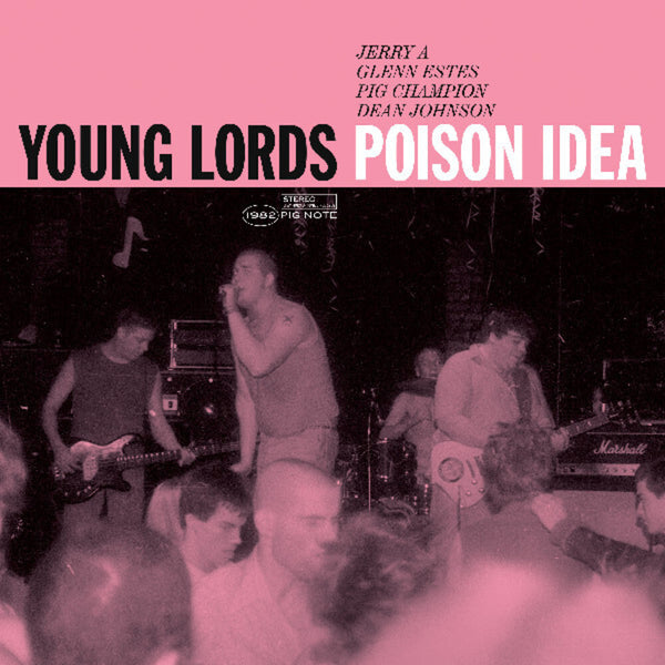 the album cover for Poison Idea - Young Lords (W/Book) [Deluxe]