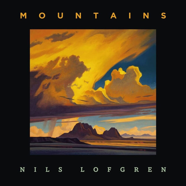 the album cover for Nils Lofgren - Mountains [LP]