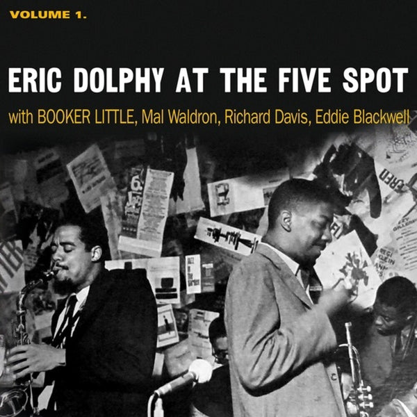 the album cover for Eric Dolphy - At The Five Spot 1