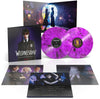 the album cover for Danny Elfman &amp; Chris Bacon - Wednesday [Purple Goth with Smokey Shadow 2LP]