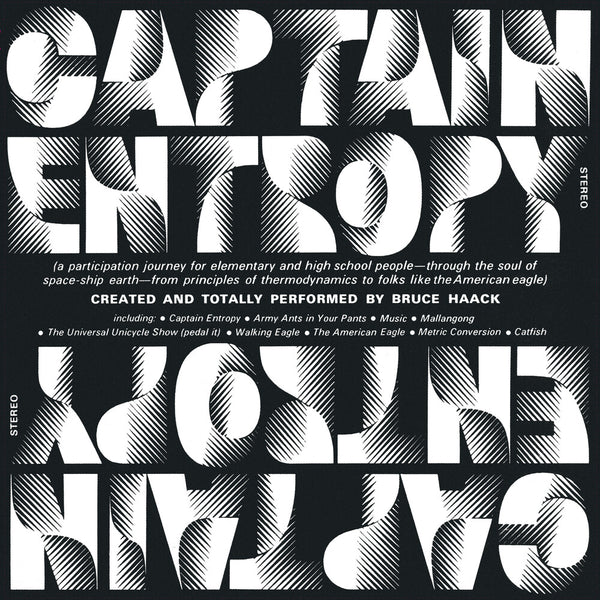 the album cover for Bruce Haack - Captain Entropy [Clear Vinyl]